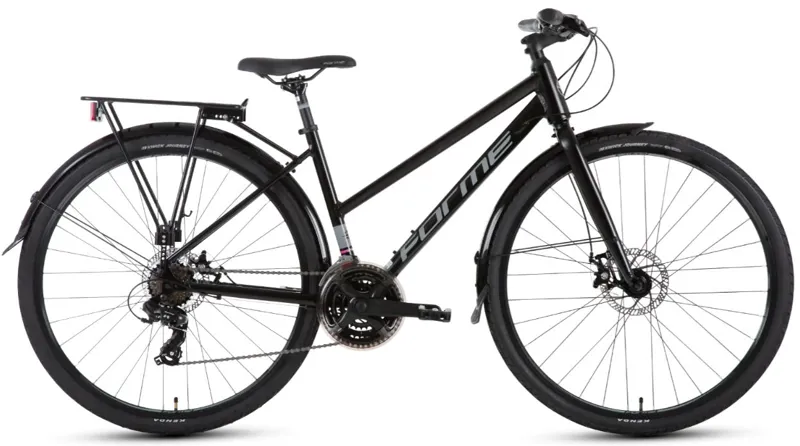 Forme Winster 2L Ladies 700c Hybrid City Bike in Black